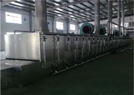 Enige Laagtransportband Mesh Belt Dryer Machine SUS316 SUS316L