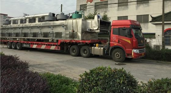 Enige Laagtransportband Mesh Belt Dryer Machine SUS316 SUS316L
