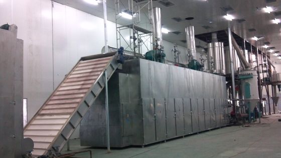 Enige Laagtransportband Mesh Belt Dryer Machine SUS316 SUS316L