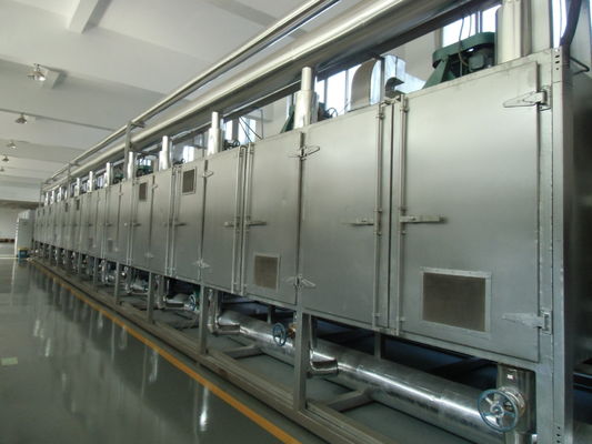 Enige Laagtransportband Mesh Belt Dryer Machine SUS316 SUS316L