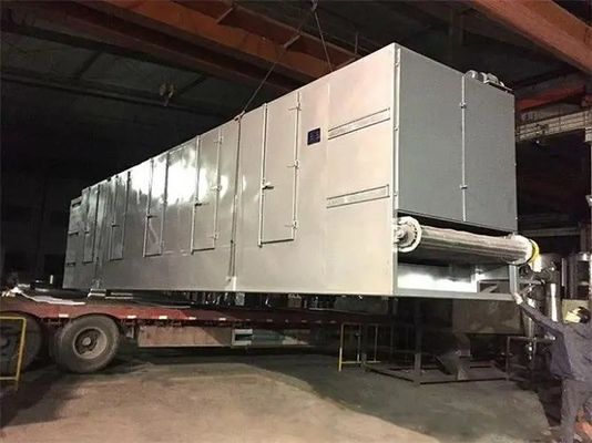 DWG-Transportband Oven For Onion van de Reeks Multilayer Hete Lucht/Gember