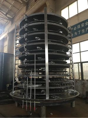 De aangepaste Ononderbroken Machine van de Plaatdroger, de Zoute Machine van de Plaatdroger