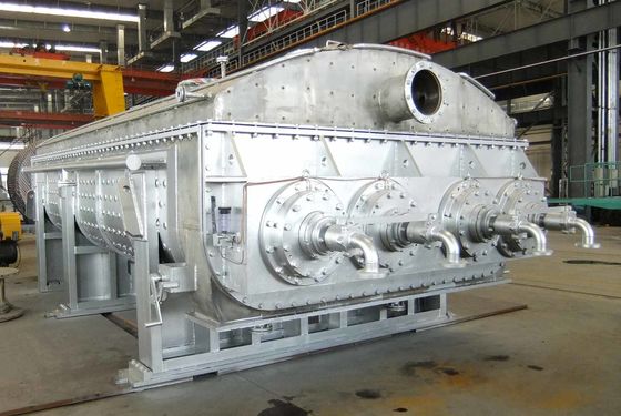 De holle Drogere Machine van de Bladmodder, Roterende Vacuümpeddeldroger