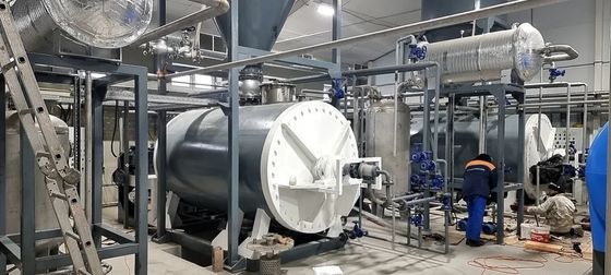 Industriële de Peddeldroger van de hoog rendement Ononderbroken Drogere Machine 6000L