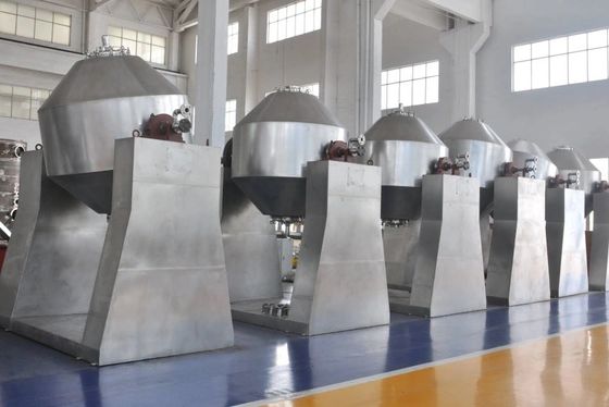 Van de Mixermachines van SUS304 SUS316L Industriële Dubbele de Kegel Roterende Vacuümdroger