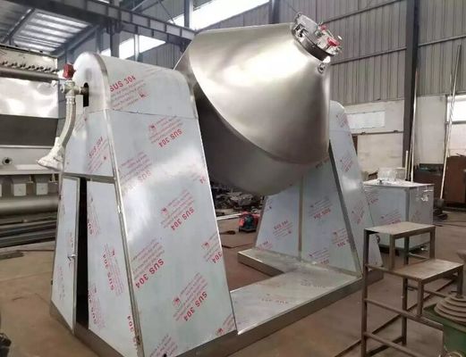 3rpm-13rpm industriële Roterende de Kegel Vacuümdroger van Mixermachines voor Geneesmiddel