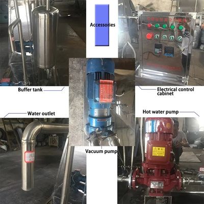 Van de Mixermachines SUS304 SUS316L van SZG Industriële Roterende de Kegeldroger