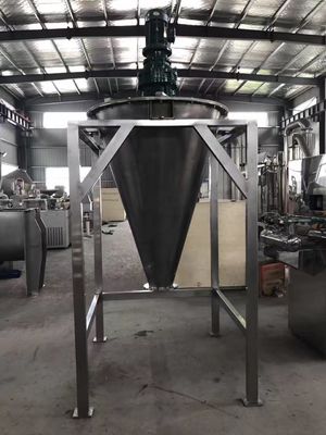 Kegel de Mixermixer van de Schroef Dubbele Kegel, Spiraalvormige Lintmixer