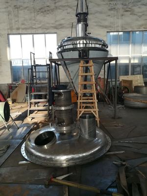 Kegel de Mixermixer van de Schroef Dubbele Kegel, Spiraalvormige Lintmixer