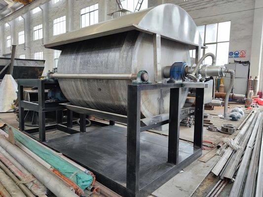 Industriële Roterende Trommeldroger in het Roestvrije staal van de Voedselindustrie