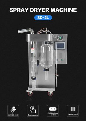 De Melkpoeder die van weistevia Herb Lab Spray Dryer 2L 5L 10L Machine maken