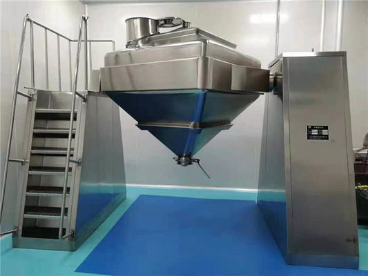 1.5kw-22kw grote Industriële Vierkante de Kegelmixer van Mixermachines voor Voedsel/Chemisch product