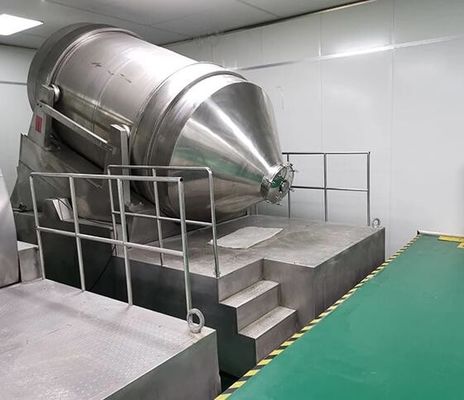 Van de de Machines12000l Tweedimensionale Motie van de roestvrij staal Industriële Mixer het Poedermixer