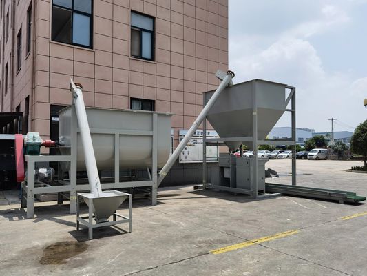 Van de het Lintmixer van WLDH Horizontale van de de Mixer250l-10000l Dubbele Schroef het Lintmixer