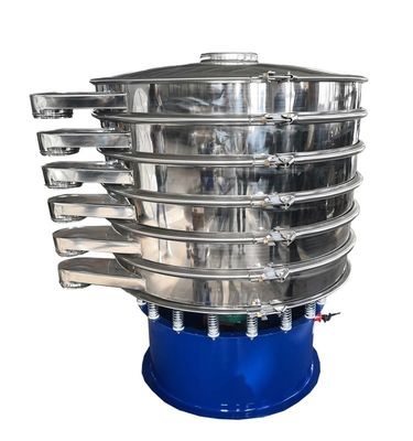 De roterende Trillende Machine van het Zandonderzoek, Ronde die Machine zeven