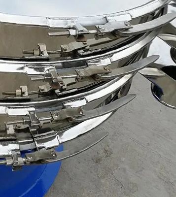 De roterende Trillende Machine van het Zandonderzoek, Ronde die Machine zeven
