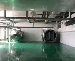 SUS304 Droger van de de Machine30kg/batch-5000kg/batch Sublimatie van de vleesvorst de Drogere