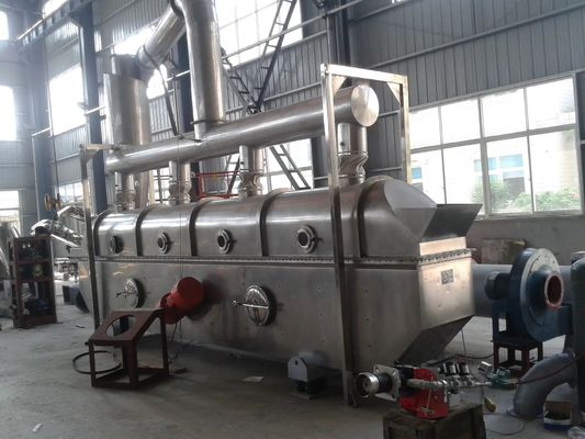 Energiezuinige vloeibaar beddroger met PLC-besturingssysteem en 100-1000 kg/uur capaciteit